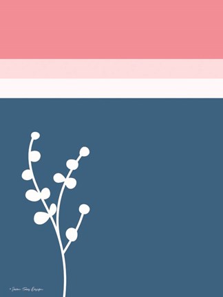 Framed Plant and the Lines I Print