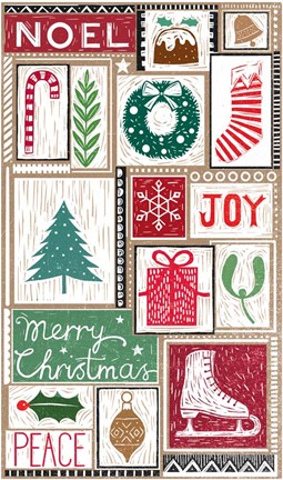 Framed Christmas Print