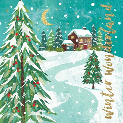 Framed Winter Wonderland Print