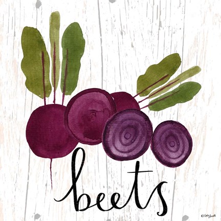 Framed Beets Print