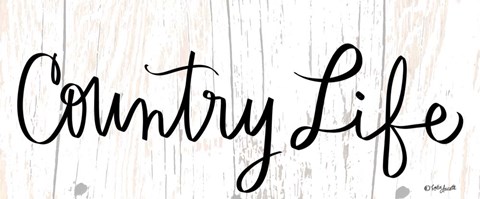 Framed Country Life Print