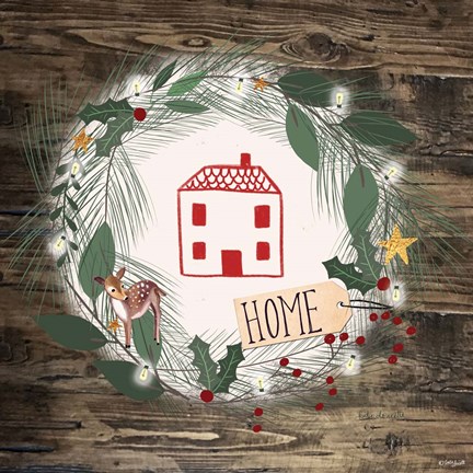 Framed Home Fawn Print