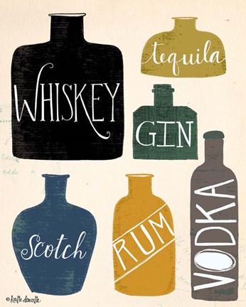 Framed Spirits Print