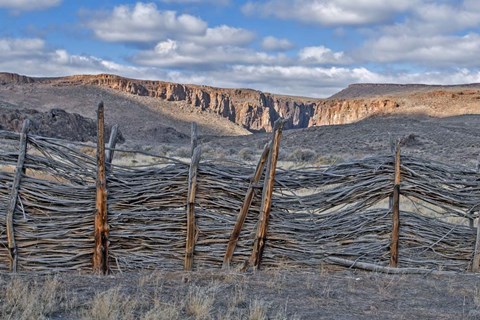 Framed Box Canyon Ranch Print