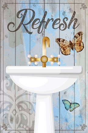 Framed Refresh Print