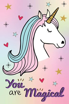 Framed You Are Magical Print