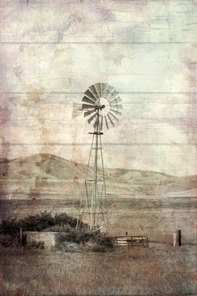 Framed Windmill in Your Mind Print