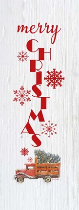 Framed Merry Christmas Print