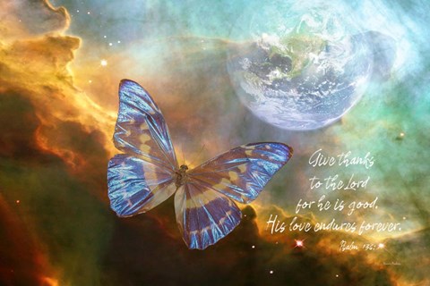 Framed Give Thanks Print