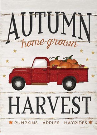 Framed Autumn Harvest Print