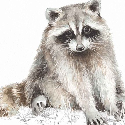 Framed Forest Friends IV Print