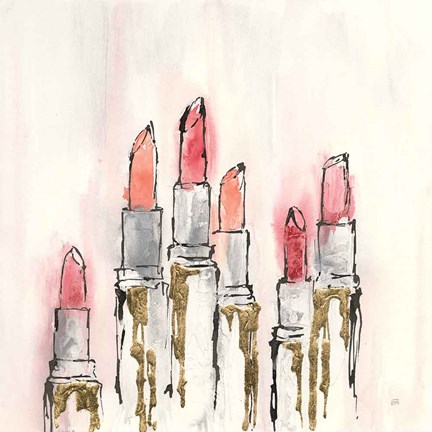 Framed Fashion First III Print