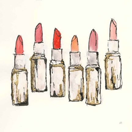 Framed Fashion First II Print