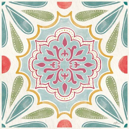 Framed Boho Field VIII Print