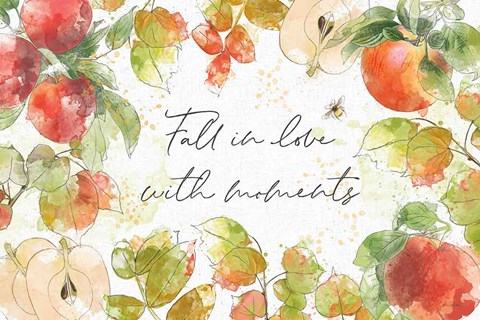 Framed Orchard Harvest I Print