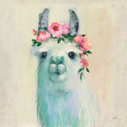 Framed Festival Girl III Print