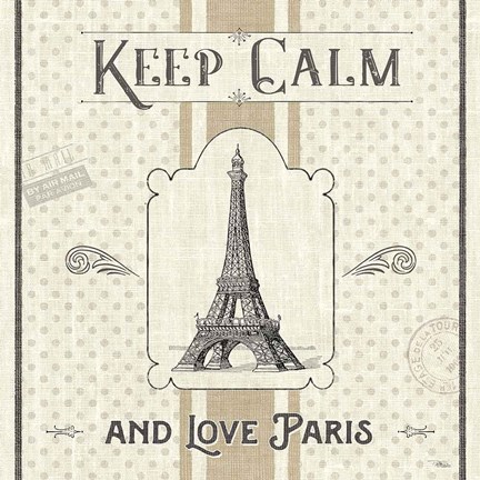 Framed Paris Farmhouse V Print