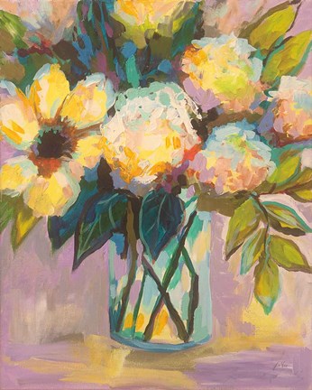 Framed Lavender Print