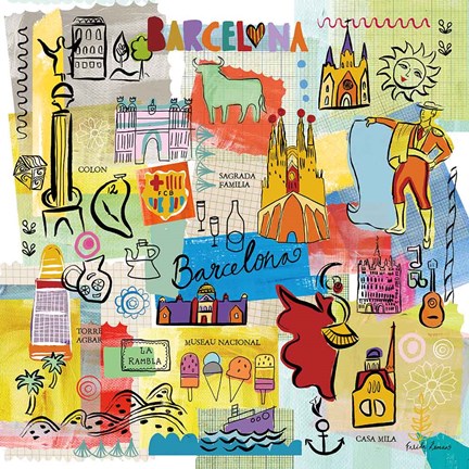 Framed Global Travel IX Print