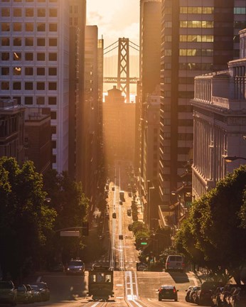 Framed Morning Trolley 2 Print