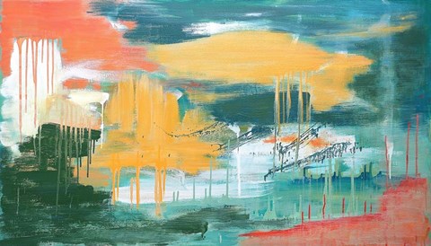 Framed Unveiling the Sky Print