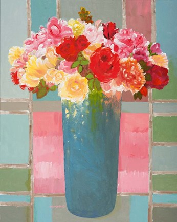 Framed Blossoming Brilliance Print