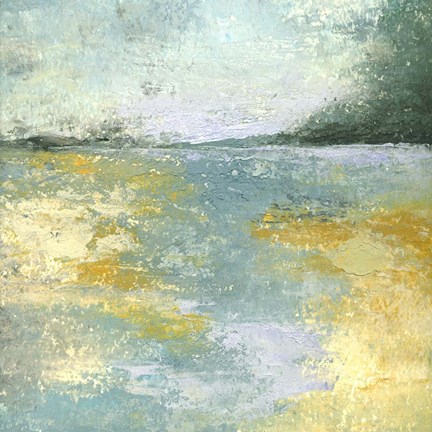 Framed Subtle Shores, Morning Memories Print
