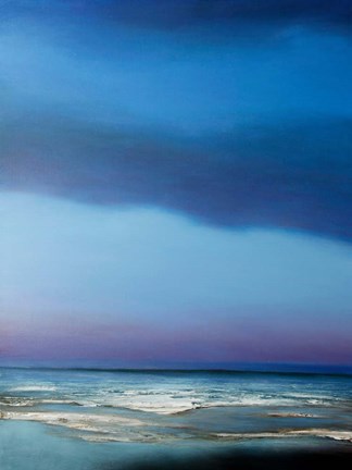 Framed Blue Symphony Print