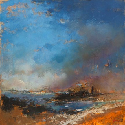 Framed Reclaimed Land Print