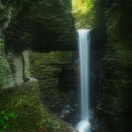 Framed Cavern Cascade Print