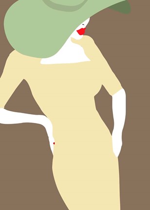 Framed Lady No. 19 Print