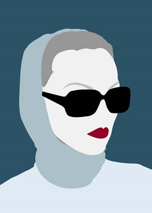 Framed Lady No. 8 Print