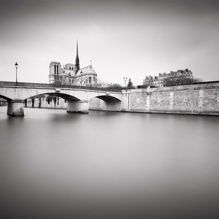 Framed Notre Dame I Print