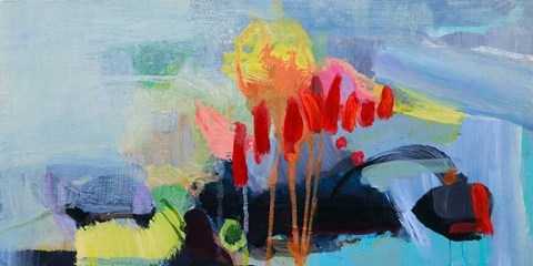 Framed Fluttering My Way Through 3 Print