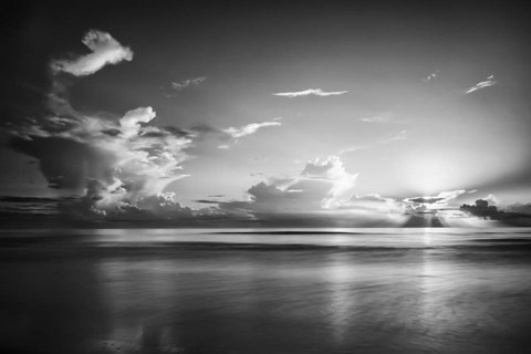 Framed Atlantic Sunrise No. 27 Print