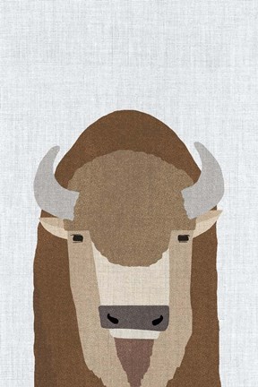 Framed Buffalo Print