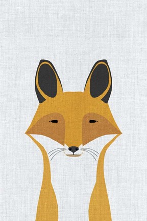 Framed Foxy Print
