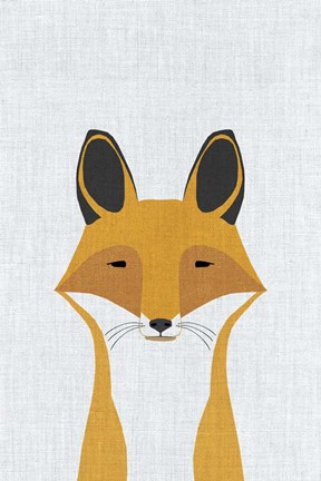 Framed Foxy Print