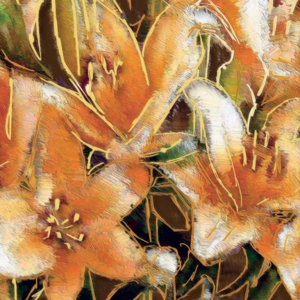 Framed Apricot Dream II Print