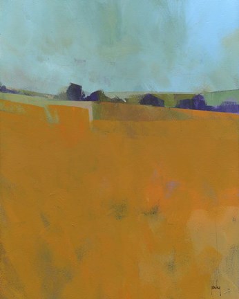 Framed August Fields Print