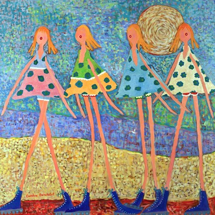 Framed On the Way Print