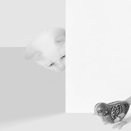 Framed Peek a Boo Print