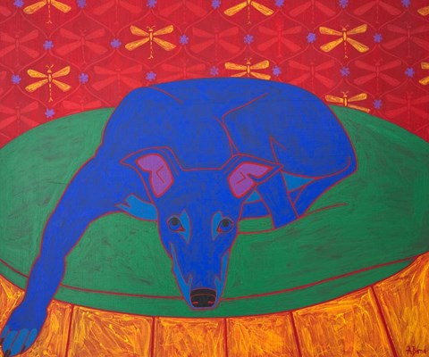 Framed Runner in Repose Print