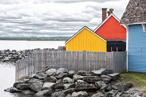 Framed Coastal Geometry Print