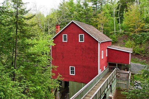 Framed Old Gristmill Print