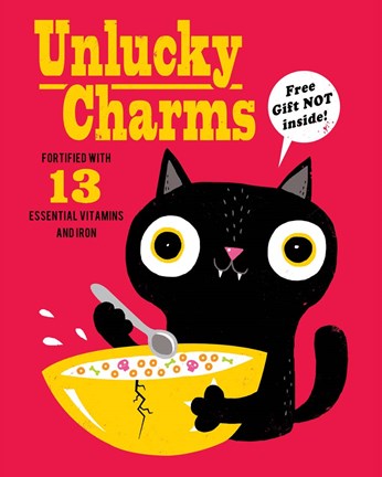 Framed Unlucky Charms Print