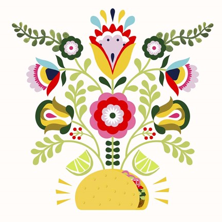 Framed Cinco de Mayo I Print