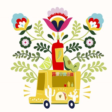 Framed Cinco de Mayo II Print