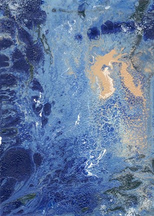 Framed Blue Hawaii II Print