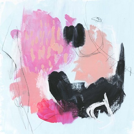 Framed Sugar Rush II Print